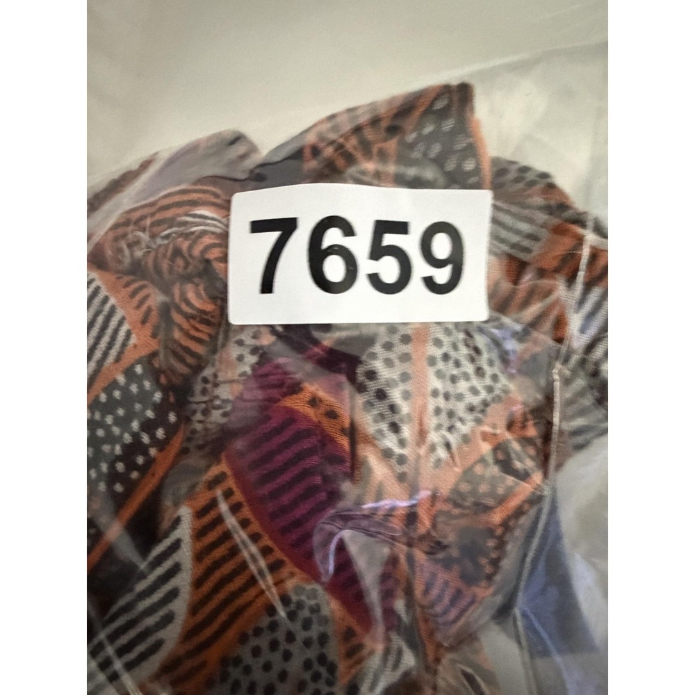 Jane Ashley Dress Womens M Orange Floral Smocked Scoop Neck Maxi Sundress Boho - Picture 12 of 12